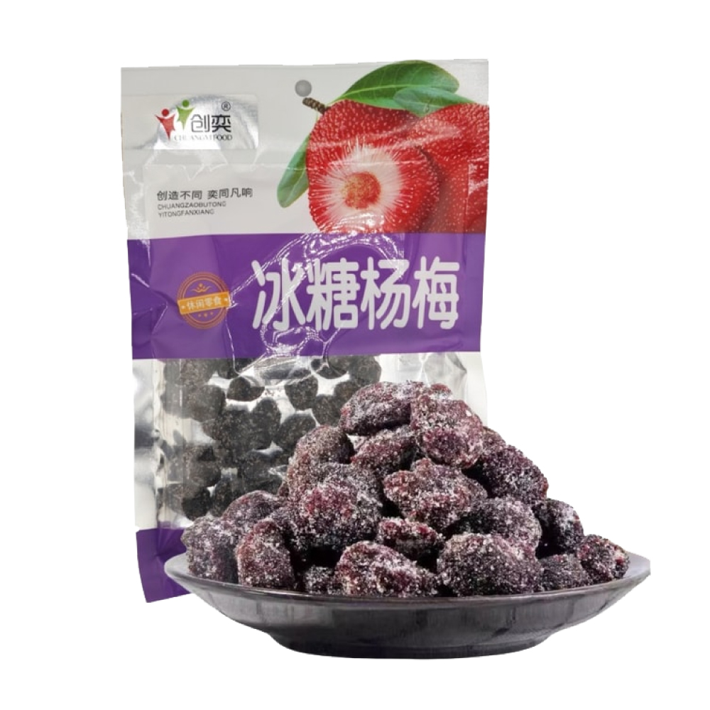 bayas de yangmei cristalizadas con azúcar roca chuangyi 90g