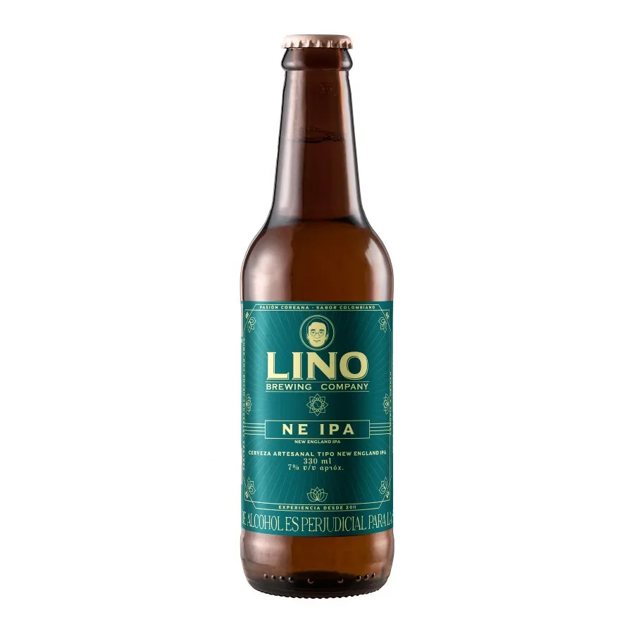 lino cerveza artesanal neipa – new england ipa 330 ml