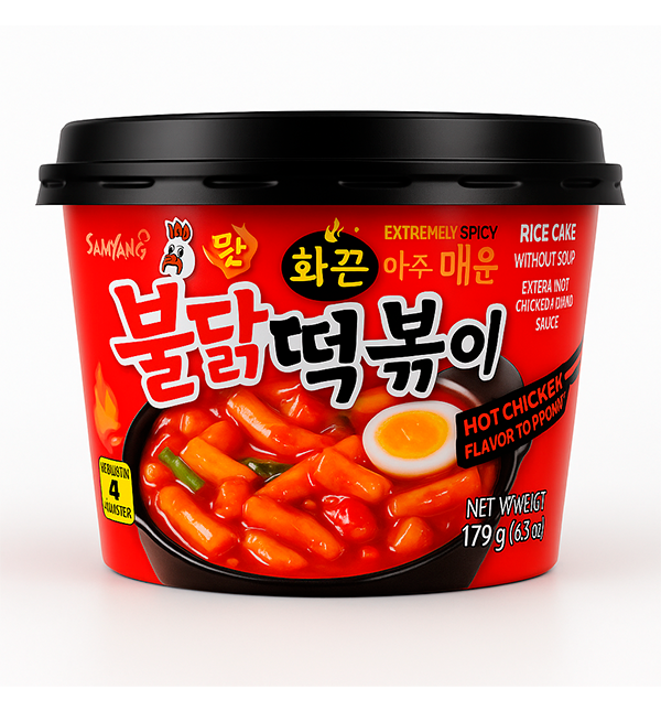 samyang buldak tteokbokki (불닭떡볶이),
