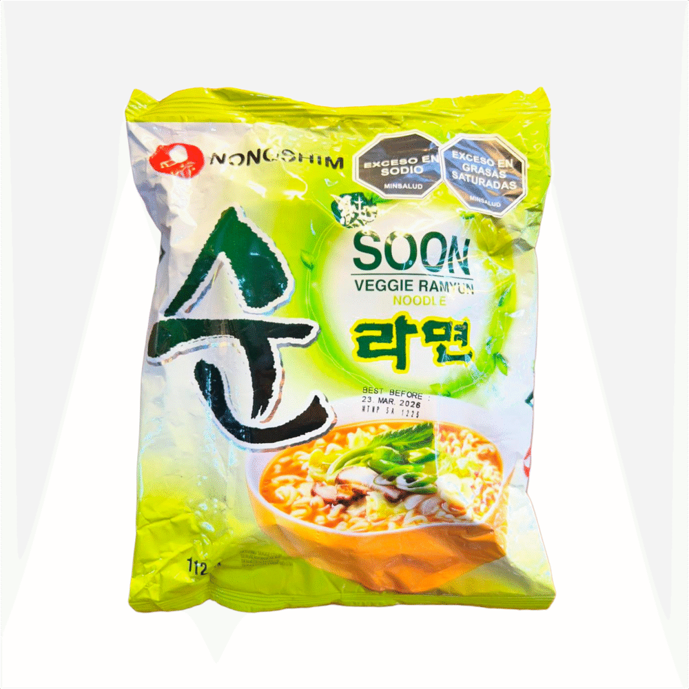 soon veggian ramyun noodle 112g