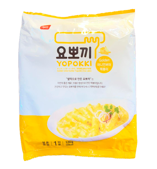 yopokki golden 에너지버터 떡볶이 (golden energy butter tteokbokki)