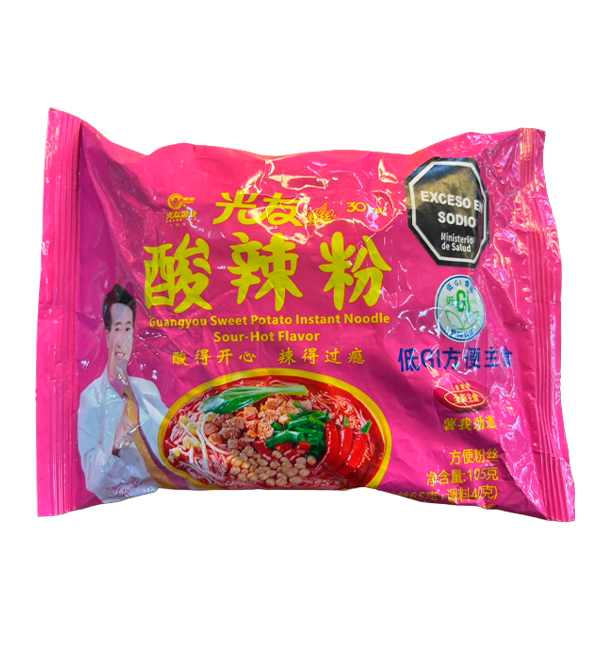 changguo sweet potato instant noodle (光友 酸辣粉)