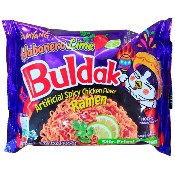 ramen buldak habanero lime 135g